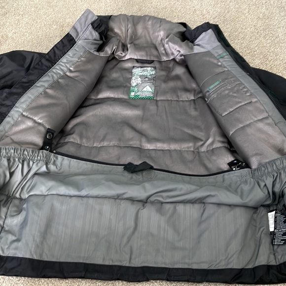 Burton Size L Black Ski/Snowboarding Lightweight Zip Up Windbreaker Jacket - Picture 10 of 12